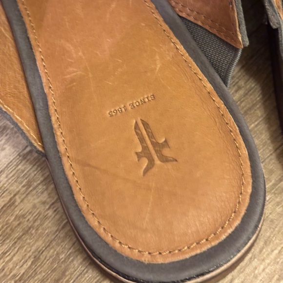 NWOB Frye Nolan Leather Mules - Picture 10 of 14